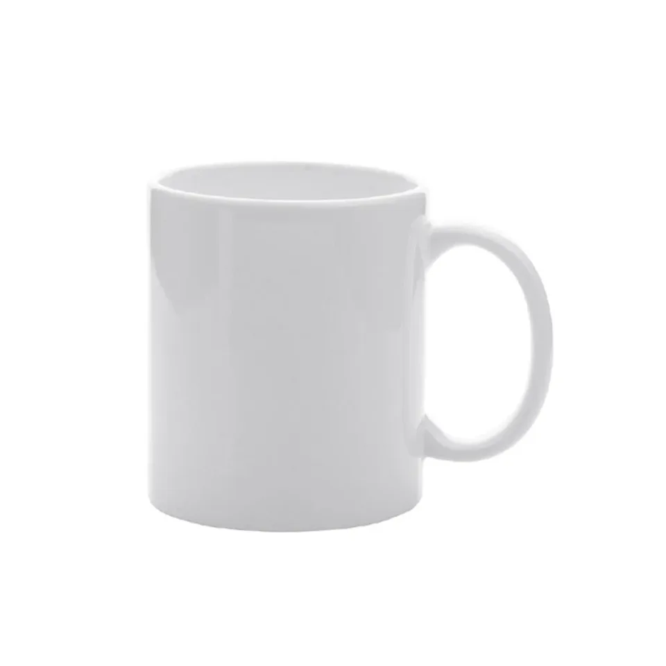 Cană BESTSUB, ceramică, clasă AA+, albă, 330 ml, personalizabilă