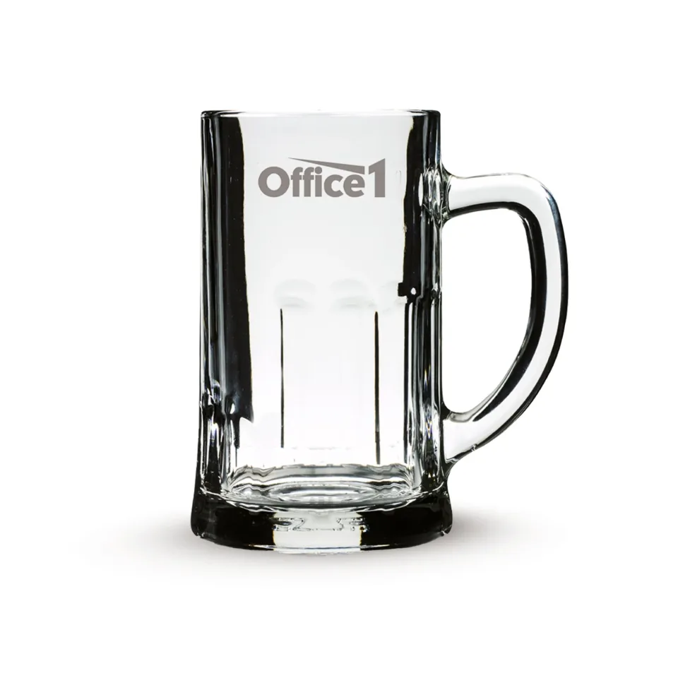 Halba de bere Salzburg, cu imprimeu Office 1, 500 ml