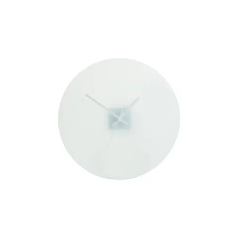 BESTSUB Ceas de perete, sticlă, diametru 30 cm, personalizabil