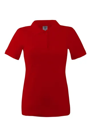 Tricou polo femei KEYA WPS180, mărimea S, roșu