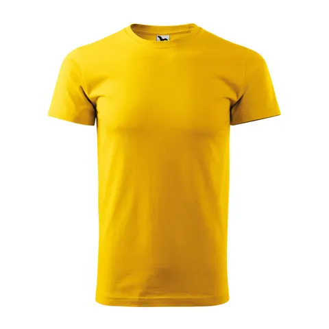 Tricou bărbați Malfini Basic 129, mărimea M, galben