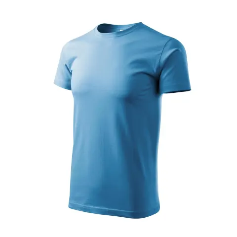 Tricou Malfini pentru bărbați Basic 129, mărimea XXL, albastru deschis