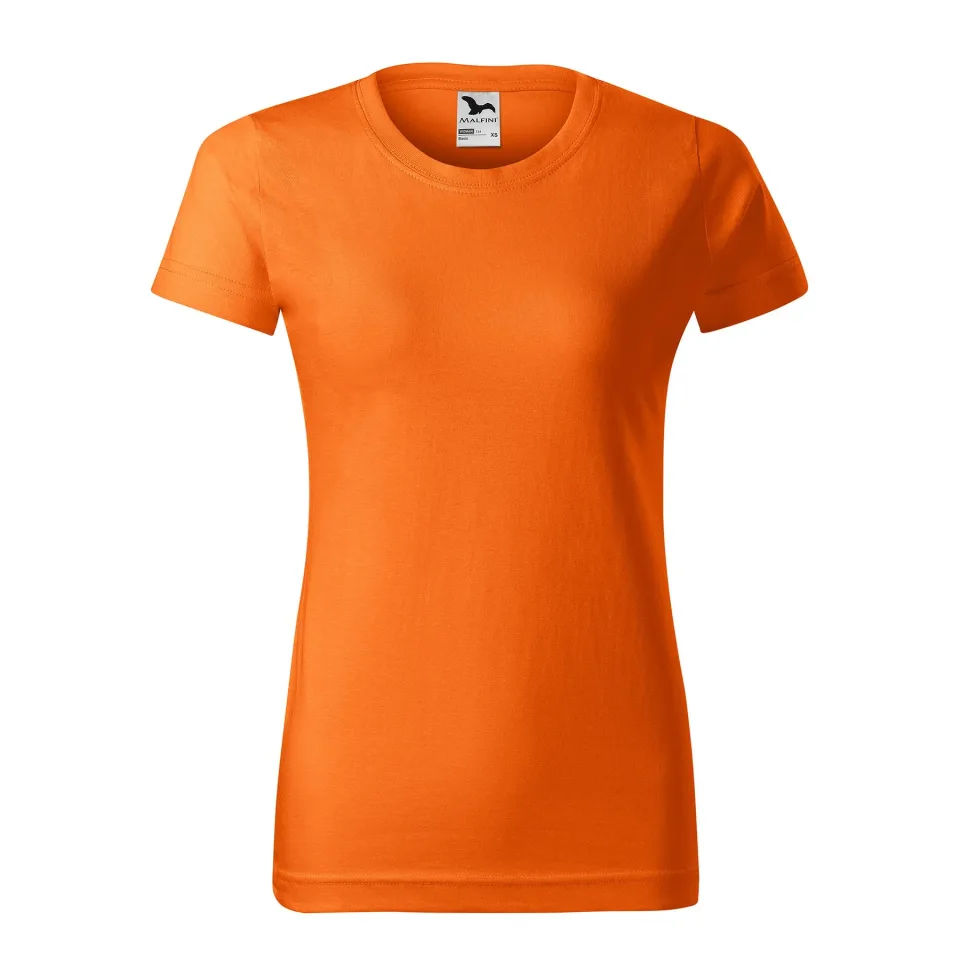 Tricou damă Malfini Basic 134, mărimea L, portocaliu