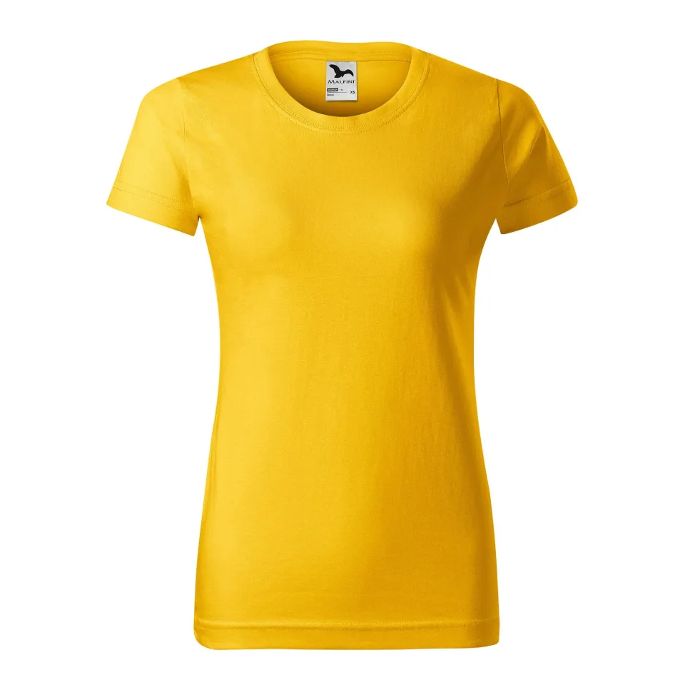 Tricou Malfini pentru femei Basic 134, mărimea M, galben