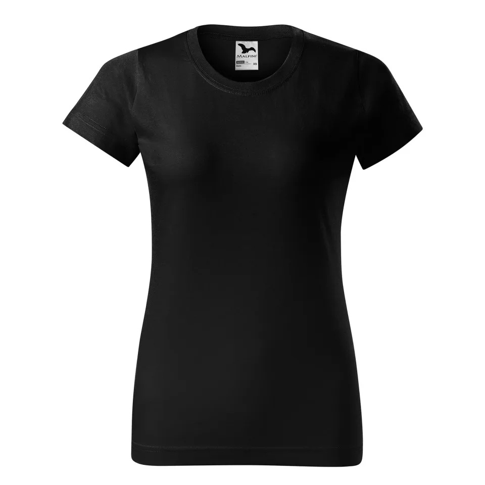 Tricou Basic Malfini pentru femei 134, mărimea M, negru