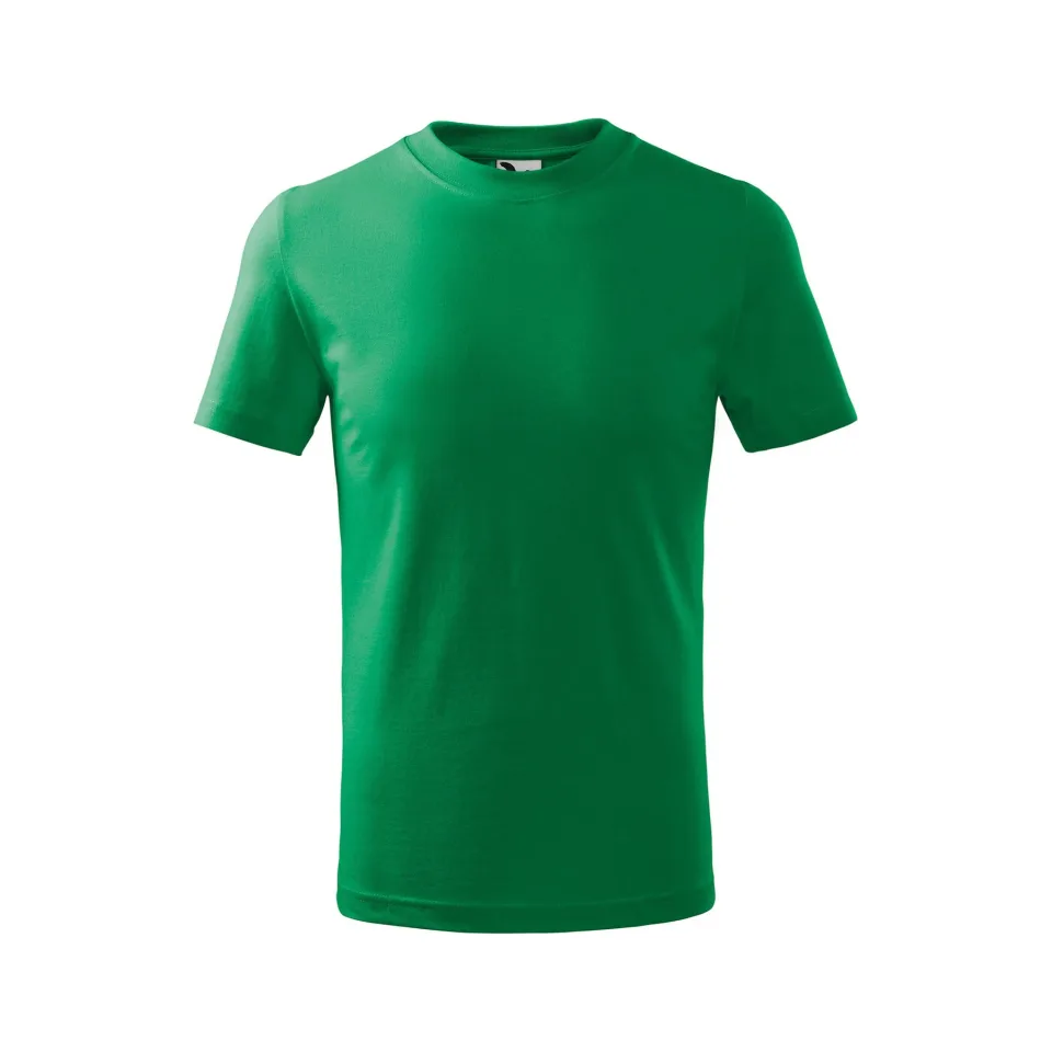 Malfini Tricou copii Basic 138, mărimea 158 cm, vârstă 12 ani, verde