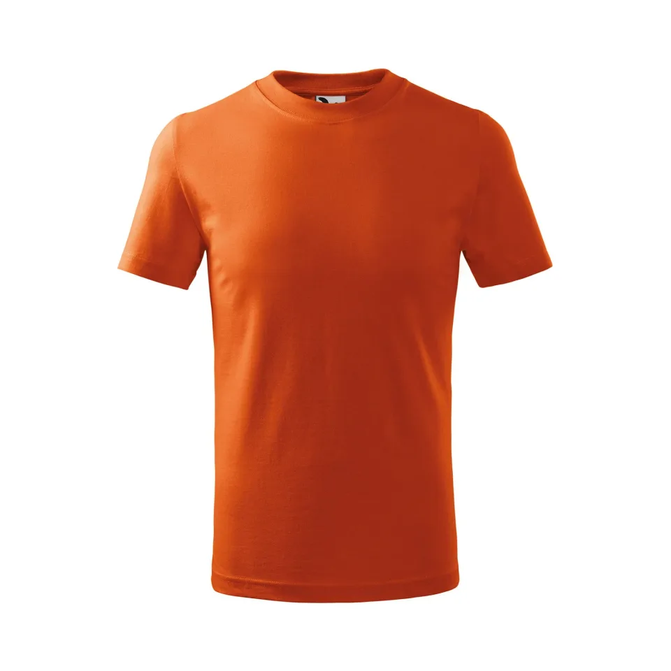 Tricou copii Malfini Basic 138, mărime 158 cm, vârstă 12 ani, portocaliu