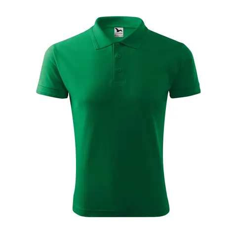 Tricou polo bărbați Malfini Pique Polo 203, mărimea S, verde
