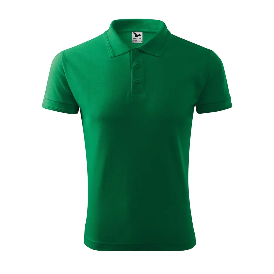 Tricou Polo Malfini pentru Bărbați Pique Polo 203, mărimea L, verde