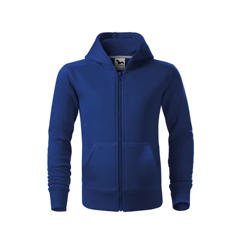 Malfini Hanorac copii Zipper 412, fleece, mărimea 122 cm, vârstă 6 ani, albastru