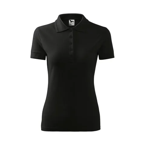 Malfini Tricou polo damă Pique Polo 210, mărimea XS, negru