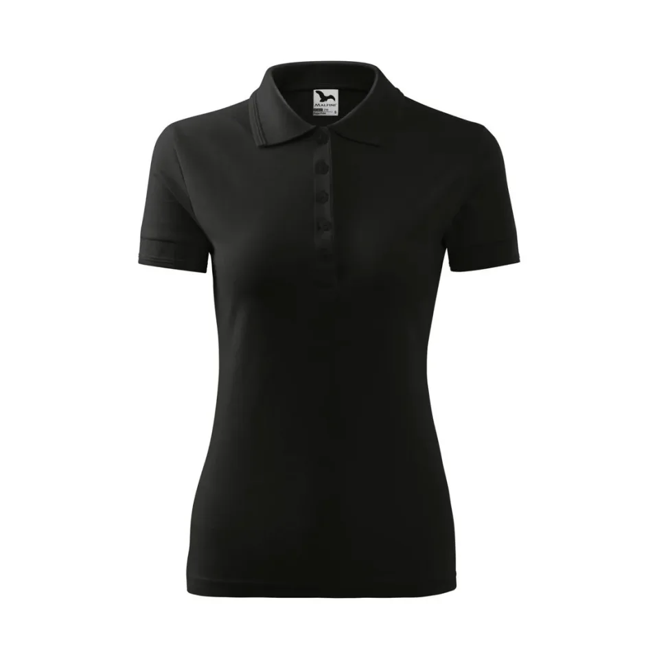 Malfini Tricou polo damă Pique Polo 210, mărimea XS, negru