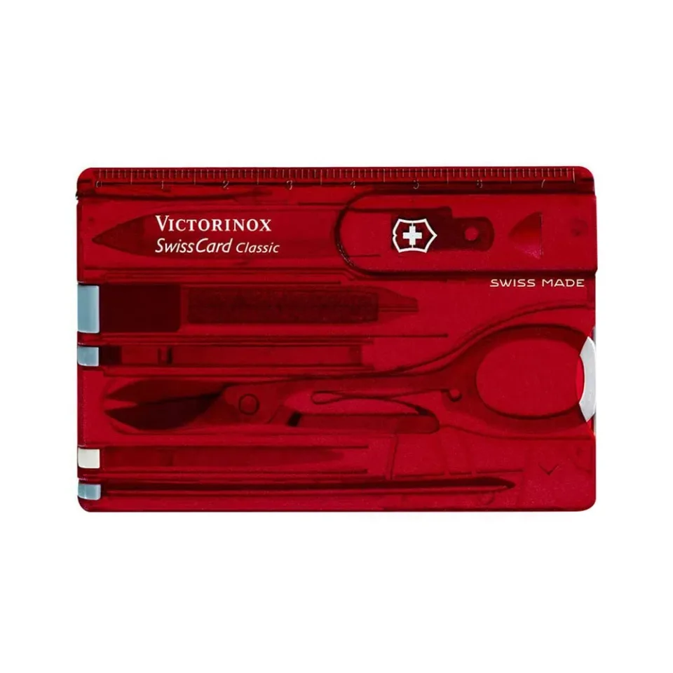 Set Victorinox Swiss Card Ruby, roșu