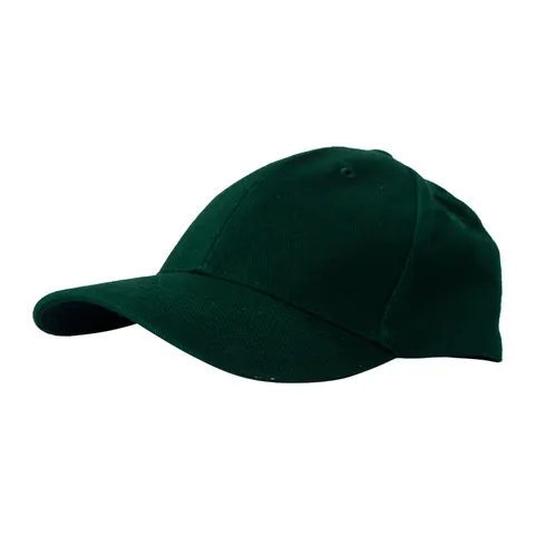 Șapcă baseball, 6 paneluri, verde