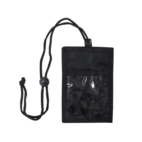 Accesoriu multifuncțional pentru gât, 10 x 15 cm, negru