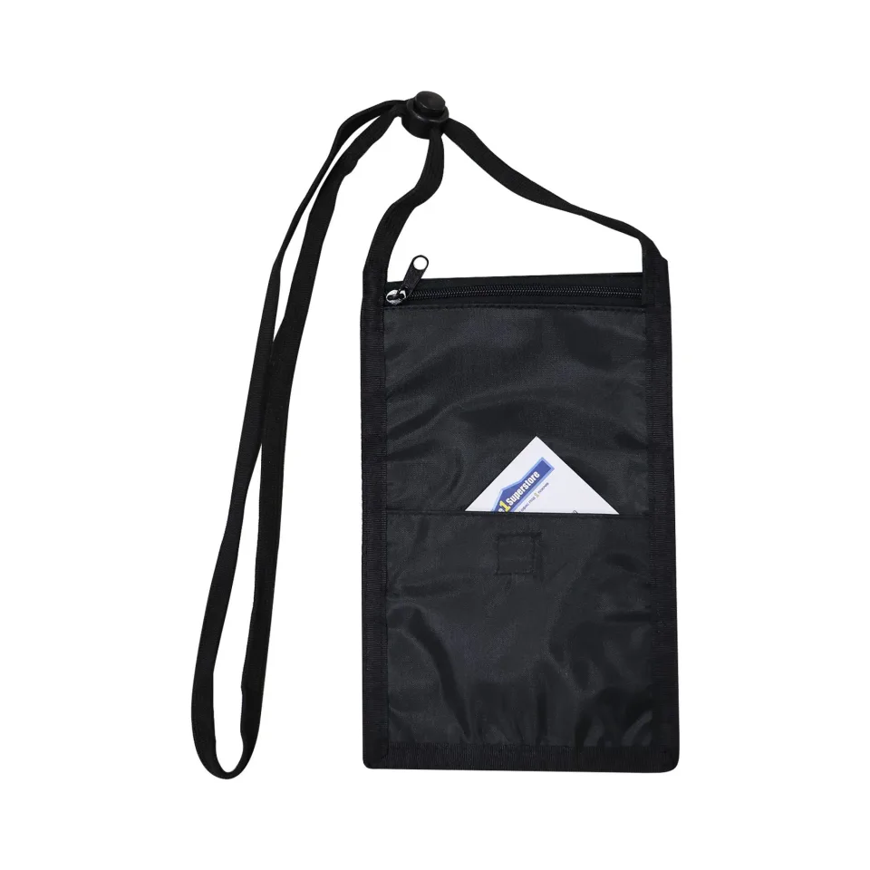 Accesoriu multifuncțional pentru gât, 12.5 x 19 cm, negru