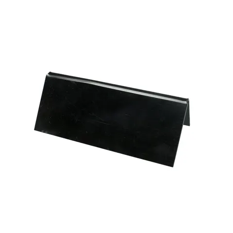 Plăcuță din plastic, 120 x 100 mm, negru