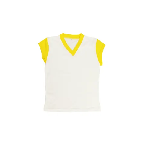 Tricou damă 142, cambrat, mărimea XL, alb