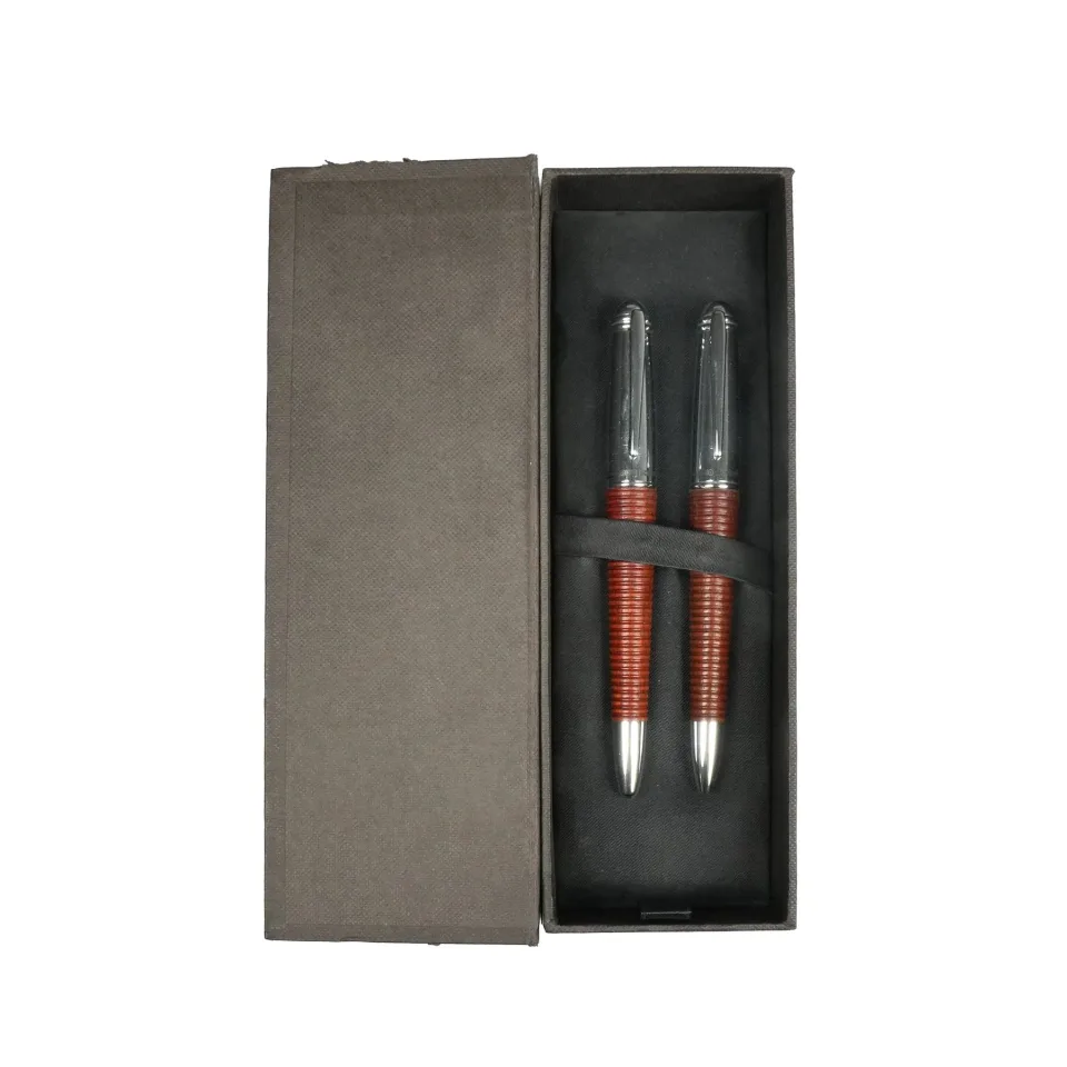 Set stilou și rollerball Jean-Louis Scherrer Rosewood