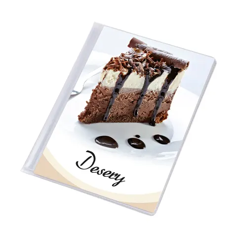 Mapă meniu, pentru cafenea, A5, PVC, tip 2