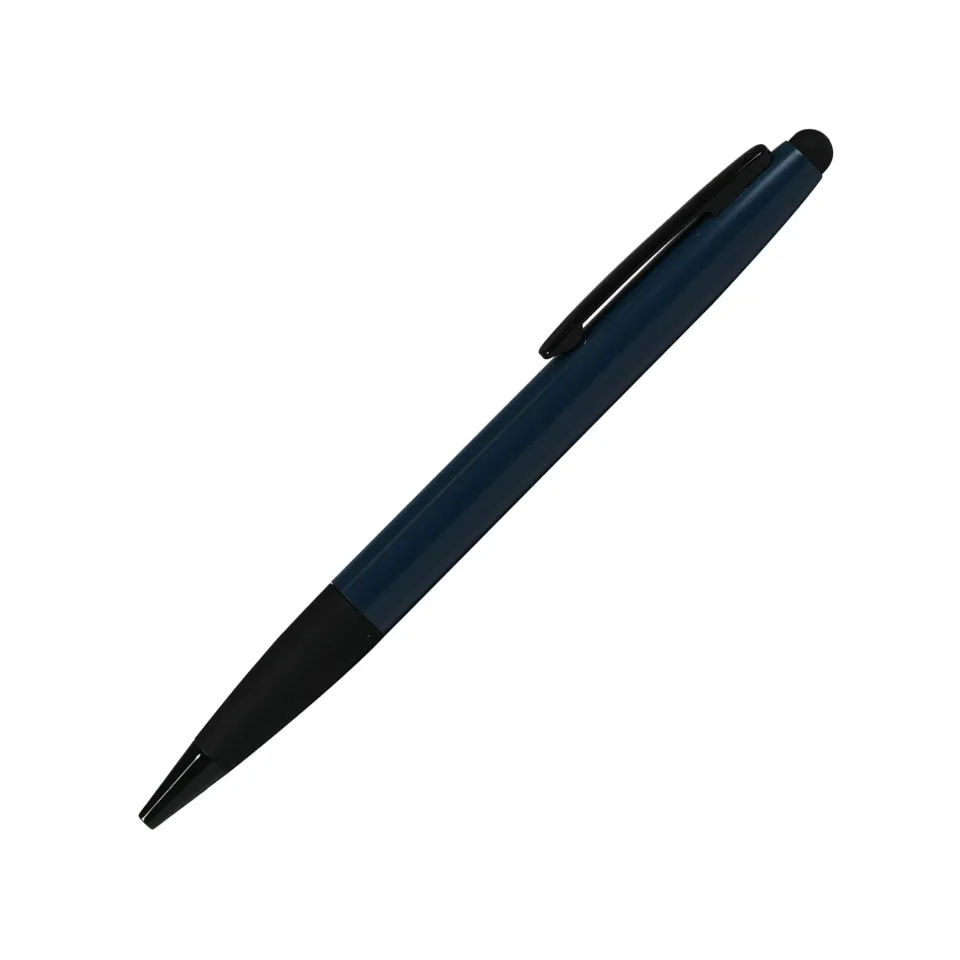 Office 1 Pix Style, metal, cu stylus, albastru