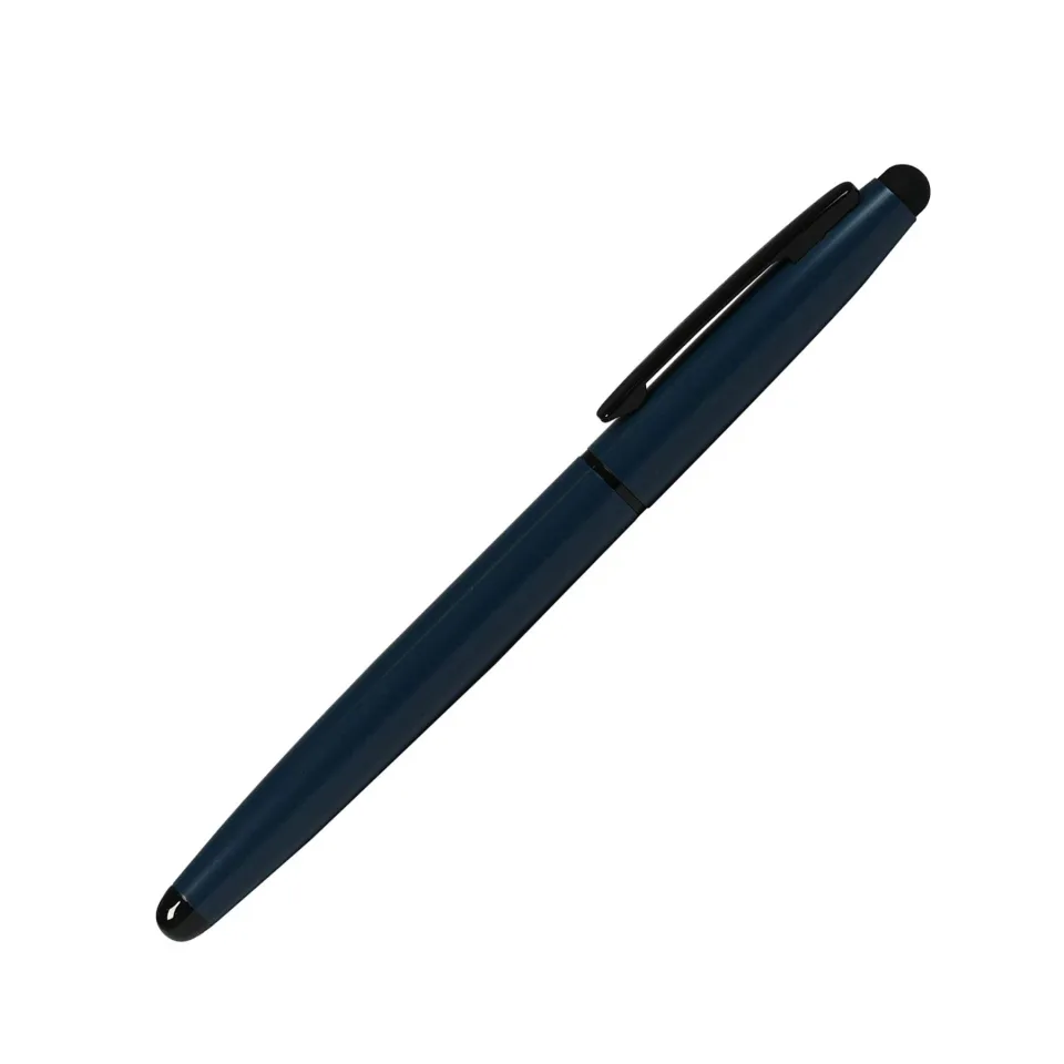 Office 1 Roller Style, metal, cu stylus, albastru