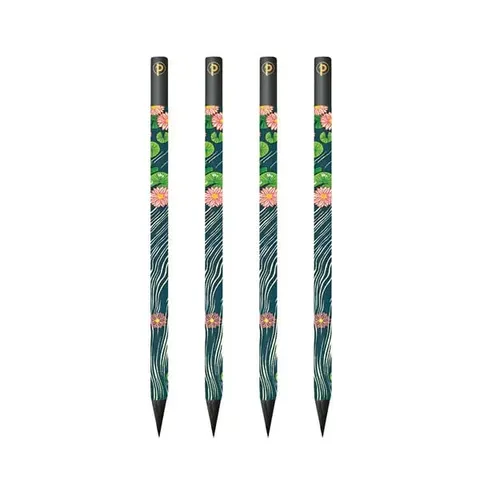 Paperblanks Creion Lotus River, HB, 4 buc