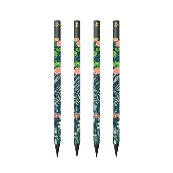 Paperblanks Creion Lotus River, HB, 4 buc