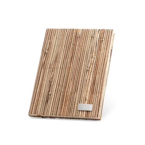 Carnet Neruda, A5, fibre naturale de paie, 96 file
