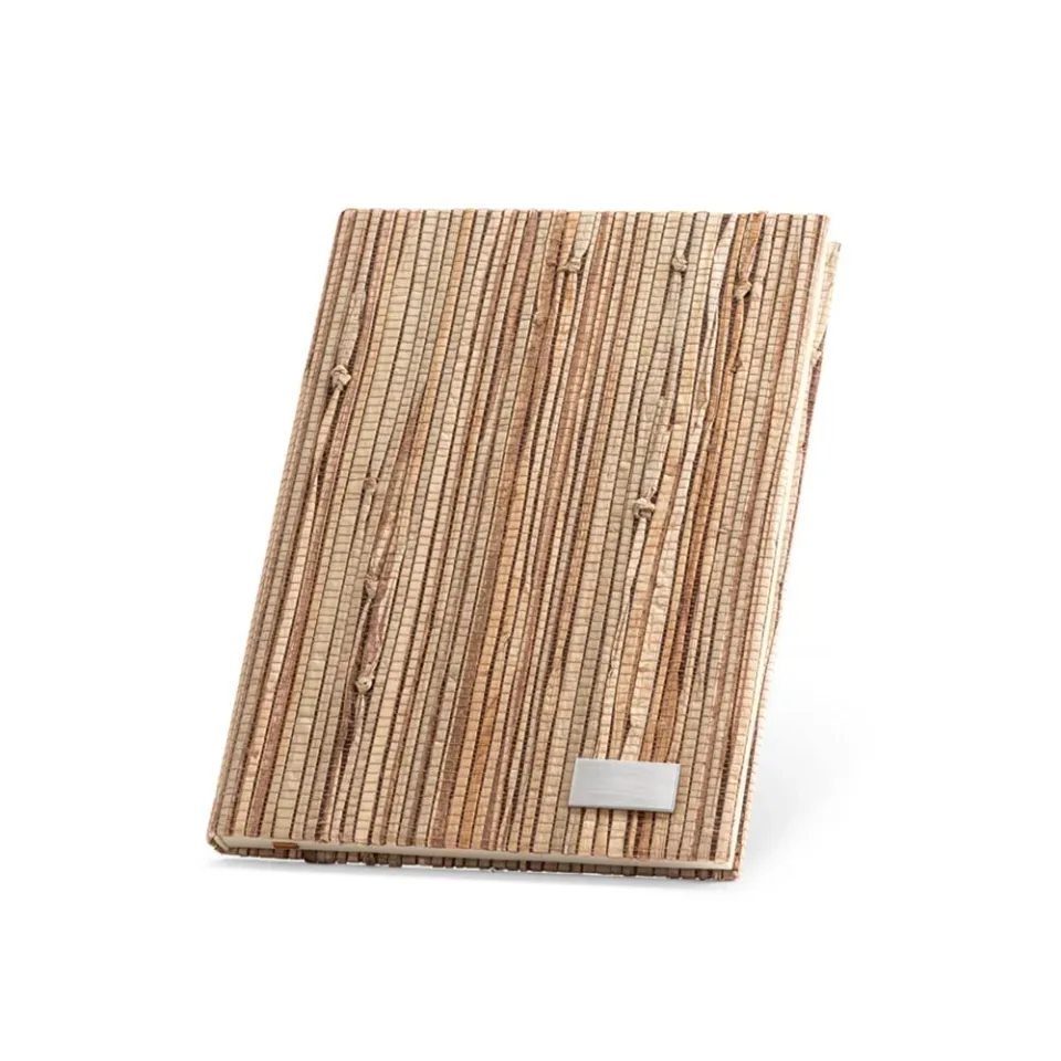 Carnet Neruda, A5, fibre naturale de paie, 96 file