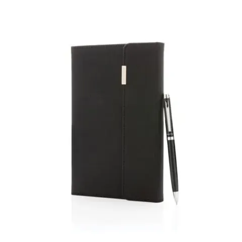 Swiss Peak Caiet Deluxe, A5, 80 file, cu pix inclus