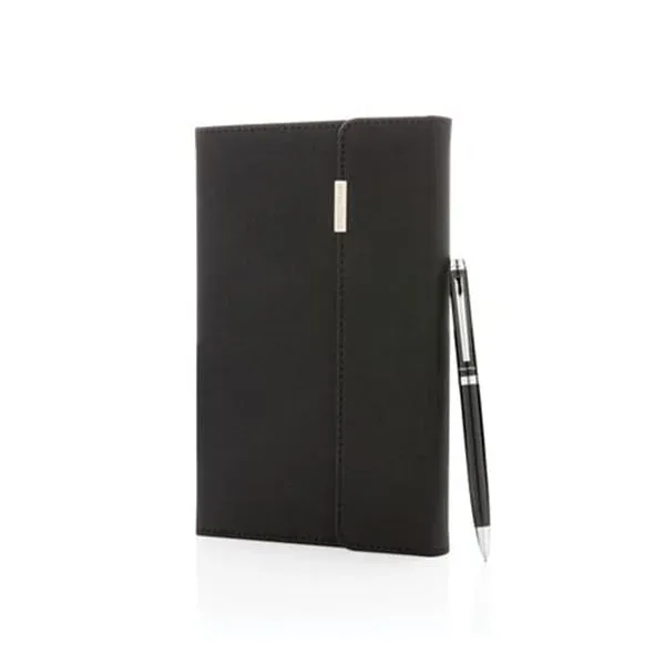 Swiss Peak Caiet Deluxe, A5, 80 file, cu pix inclus