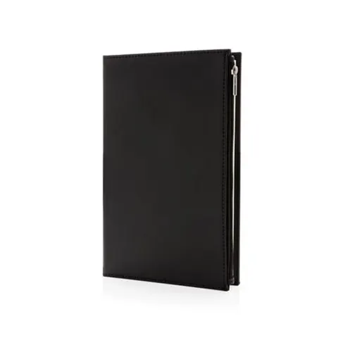 Caiet Swiss Peak, A5, cu buzunar cu fermoar