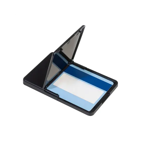 Suport card Cool SafeSnap cu protecție RFID, Negru