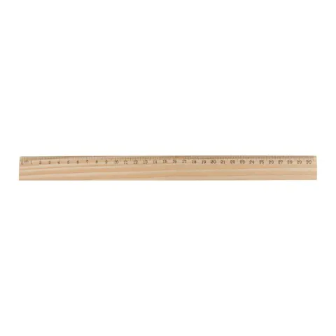 Rigla Cool Onesix, lemn de pin, 30 cm