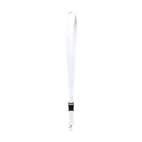 Cool Șnur pentru ecuson Devent, 20 x 550 mm, alb