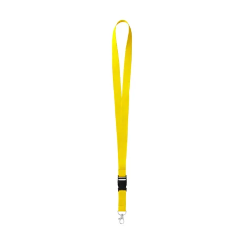 Șnur pentru ecuson Cool Badge Devent, 20 x 550 mm, galben