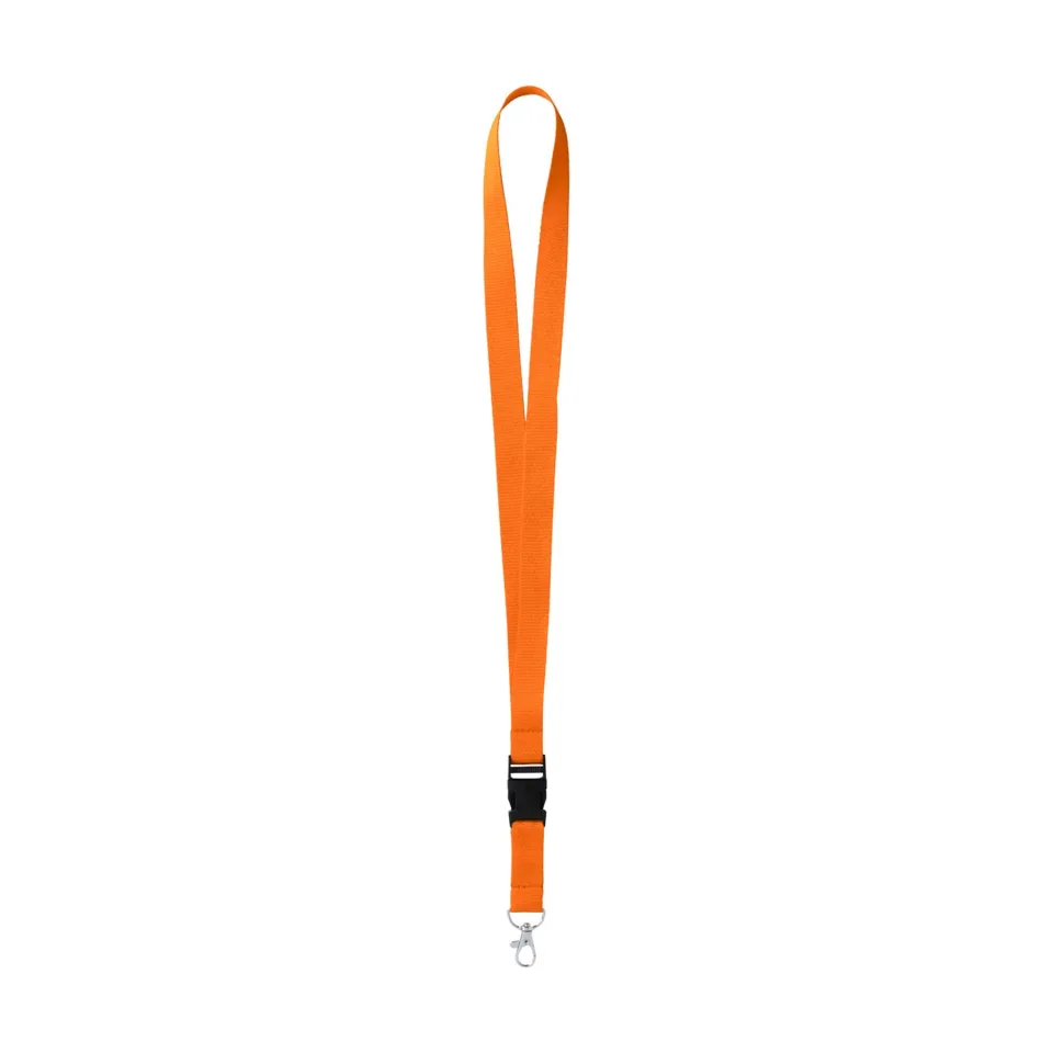 Cool Lanyard Devent, 20 x 550 mm, portocaliu