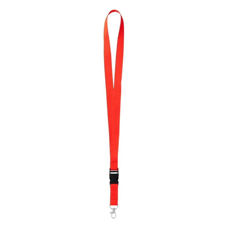 Cool Șnur pentru ecuson Kunel, 20 x 550 mm, roșu