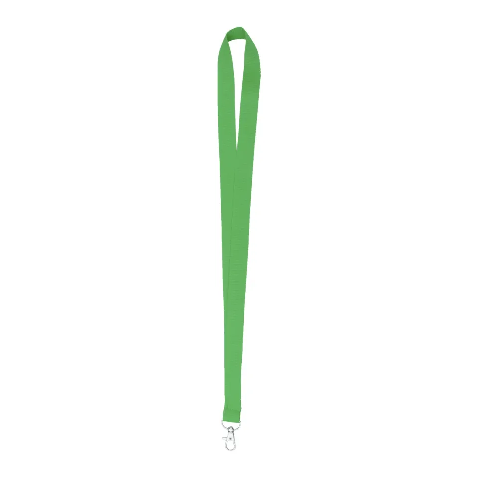 Șnur pentru ecuson cu carabinieră, 20 x 500 mm, verde