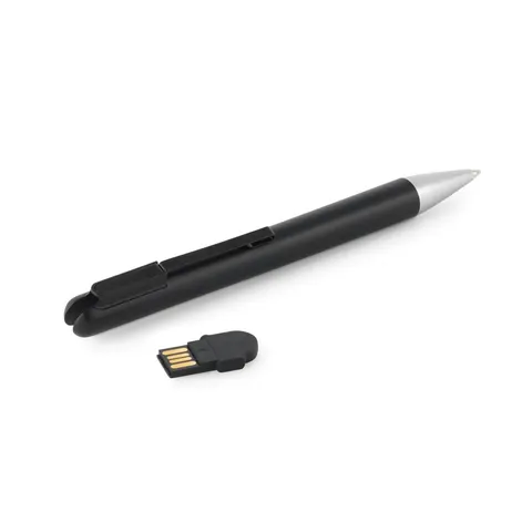Hi!dea Stick USB Savery, 4 GB, cu pix, negru