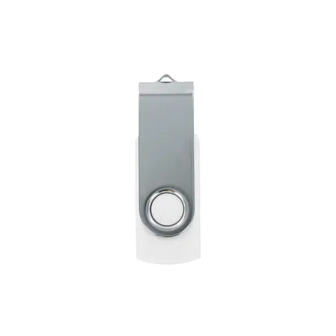 Memorie flash USB Swivel, USB 2.0, 16 GB, fără logo, albă