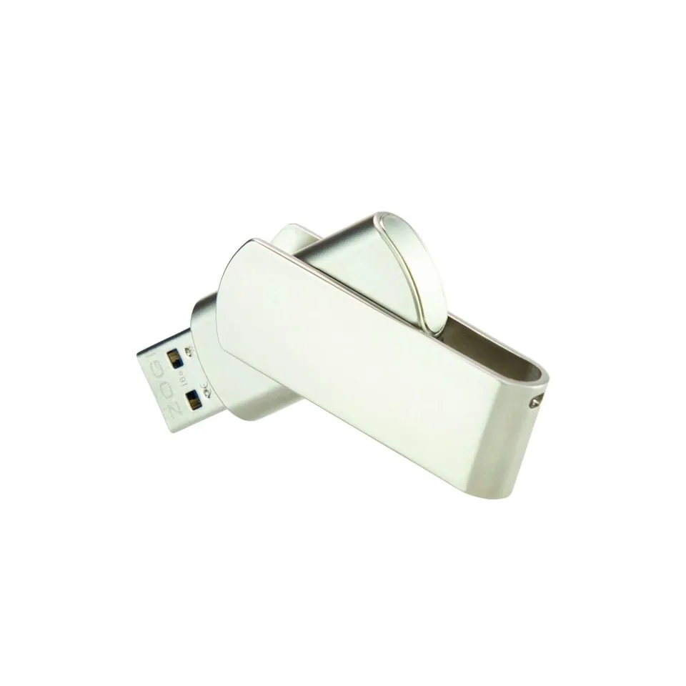 USB Flash Drive Premium, USB 2.0, 16 GB, metal, argintiu