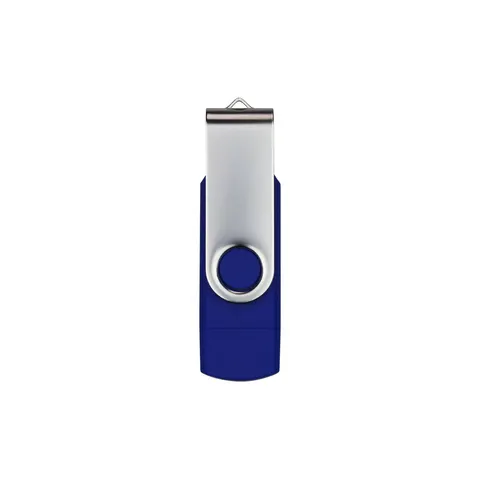 Memorie flash USB Swivel, USB 3.0, 16 GB, Type-C OTG, albastru