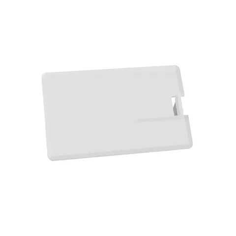 Stick USB Card de Credit, USB 2.0, 32 GB, fără logo, alb