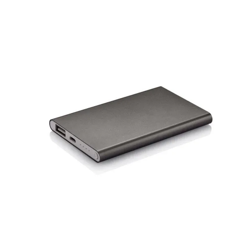 Power Bank XD, 4000 mAh, antracit