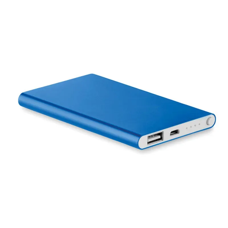 More Than Gifts Power Bank Powerflat, 4 000 mAh, albastru