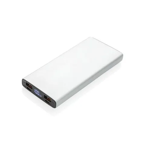 Power bank XD, 10,000 mAh, argintiu