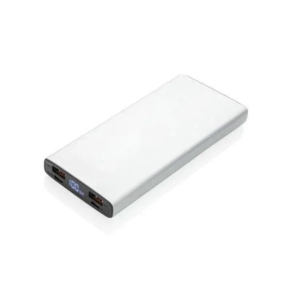 Power bank XD, 10,000 mAh, argintiu