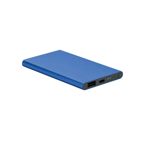 Power bank More Than Gifts Powerflat C, USB Type-C, 4000 mAh, albastru